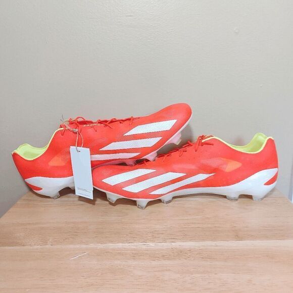 Adidas X Crazyfast+ FG Energy Citrus Pack Soccer Cleats Orange IE2416 Men's 13 - Picture 4 of 7